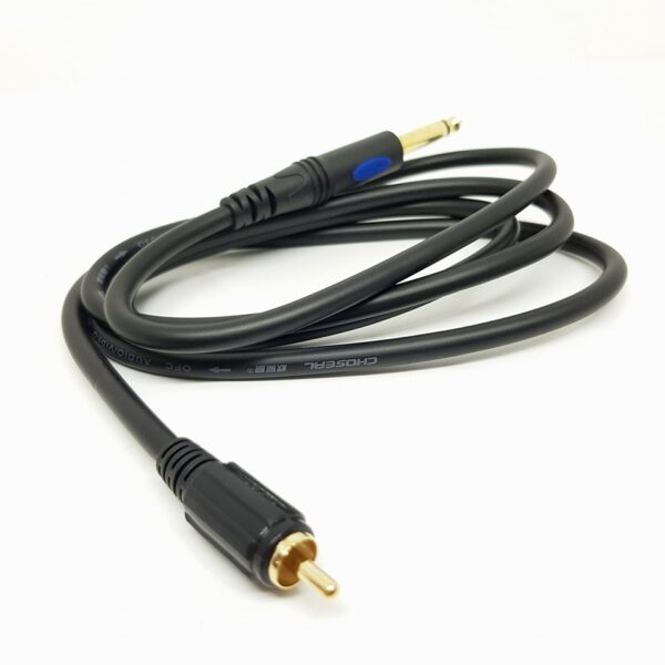 Clip Cord RCA Black High Quality