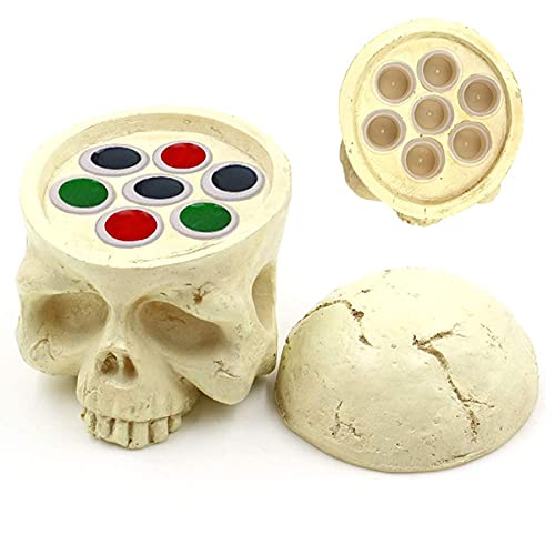 Teschio Porta Tappini per Inchiostro da Tatuaggio