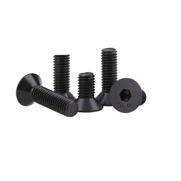 Viti testa piatta a scomparsa esagonali 8mm - 10pz