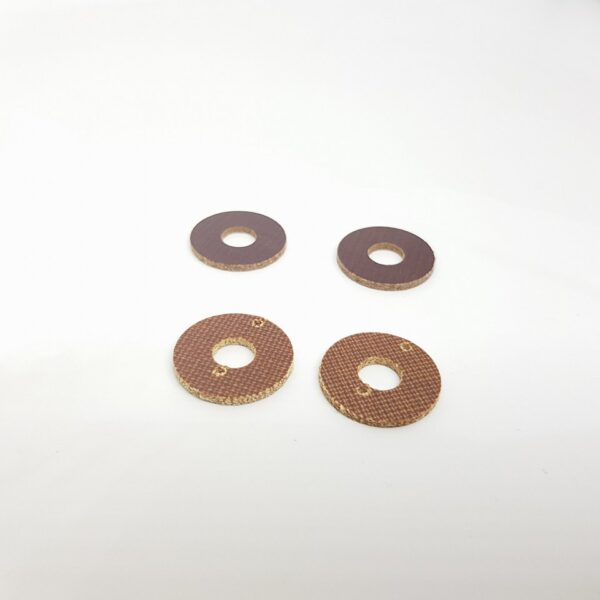 Rondelle Isolanti in Bachelite per Bobine - 4pz