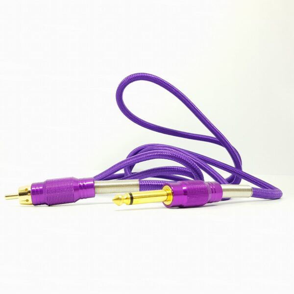 Clip Cord RCA in Corda Purple - High Quality