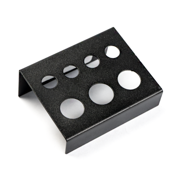 PORTA TAPPINI Black Acciaio 7 FORI