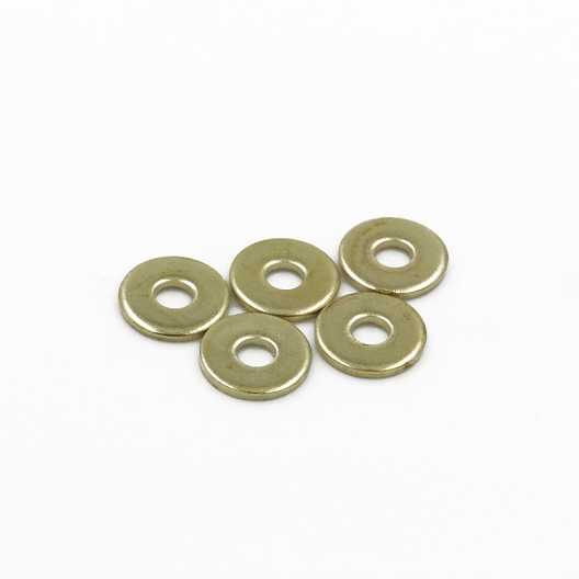 Rondelle Piatte High Quality Gold - 10pz