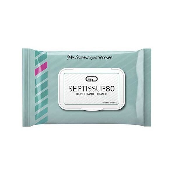Golmar - Septissue80 Salviette Multiusi Disinfettanti Mani e Corpo