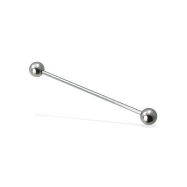 Piercing Industrial Barbell in Titanio Sterile