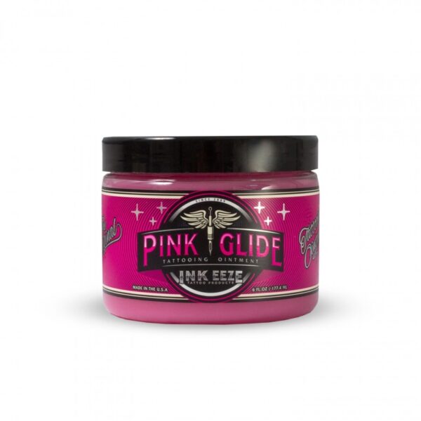INK-EEZE Pink Glide Tattoo Unguento per Tatuaggi - 180ml
