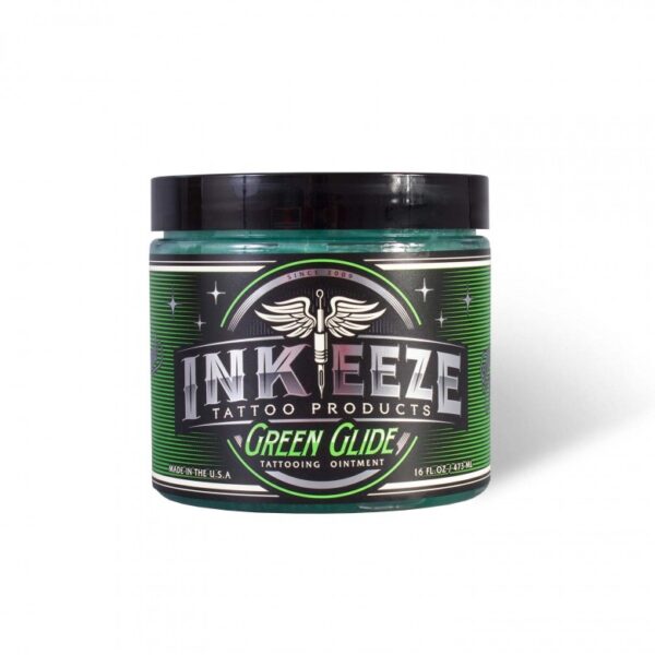 INK-EEZE Green Glide Tattoo Unguento per Tatuaggi – 480ml