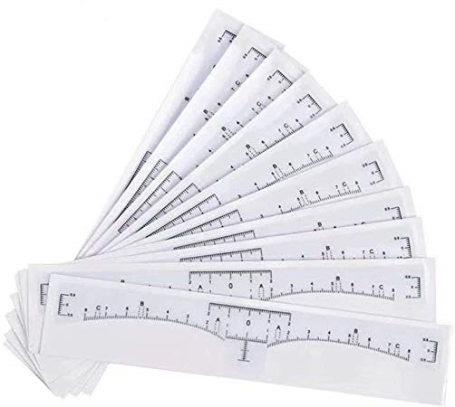 Righello Adesivo Per Microblading Monouso Per Sopracciglia