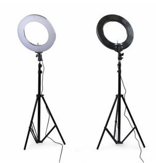 Lampada Led-Ring Con Temperatura e Potenza