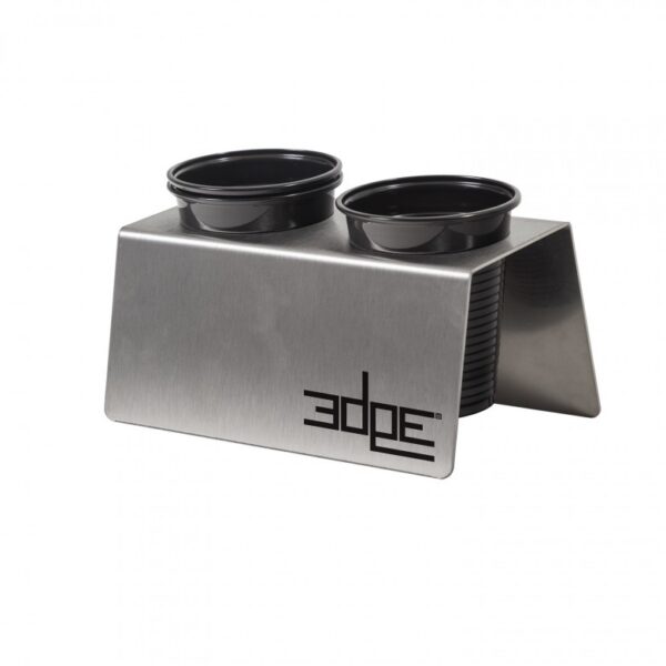 Porta Bicchieri in Acciaio Inossidabile Edge - 2 Bicchieri