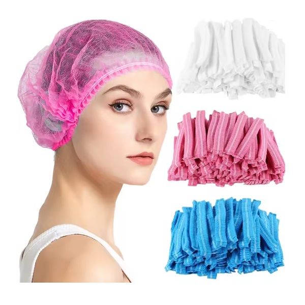 Cuffia Rotonda Con Elastico in TNT