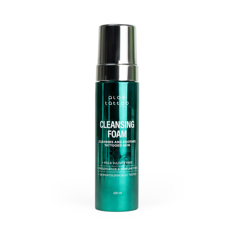 Schiuma Aloe Tattoo Cleansing Foam - 220ml