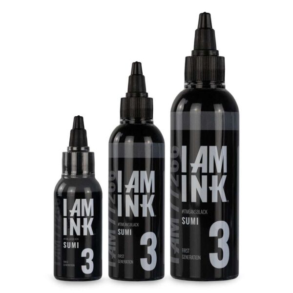 I AM INK-First Generation 3 Sumi Medium