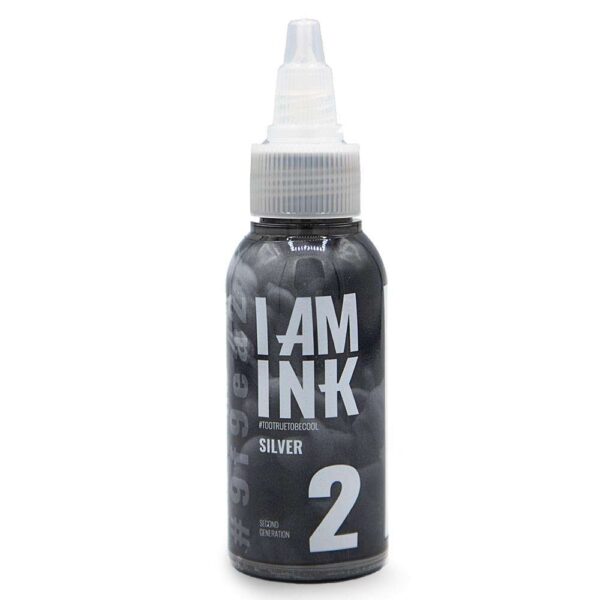 I AM INK-Second Generation 2  Silver - 50ml
