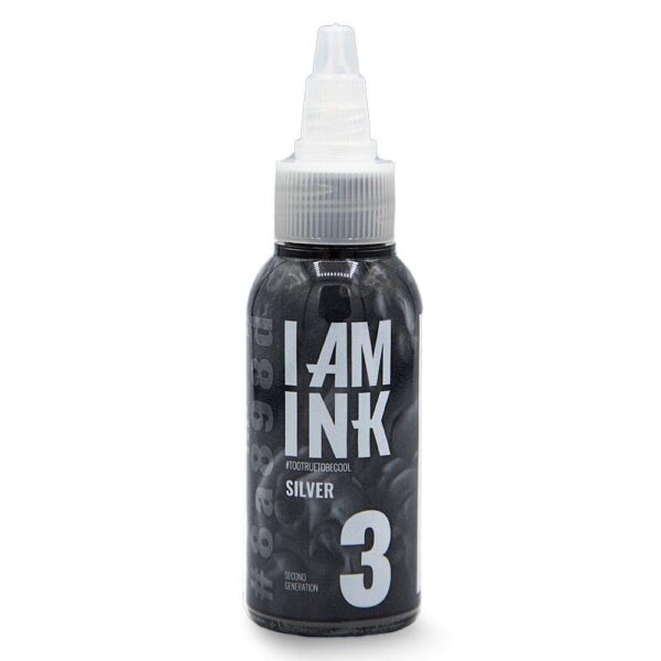 I AM INK-Second Generation 3 Silver - 50ml