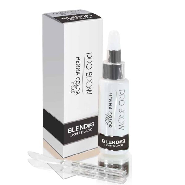 Henna Color Plus Blend#3  Light Black