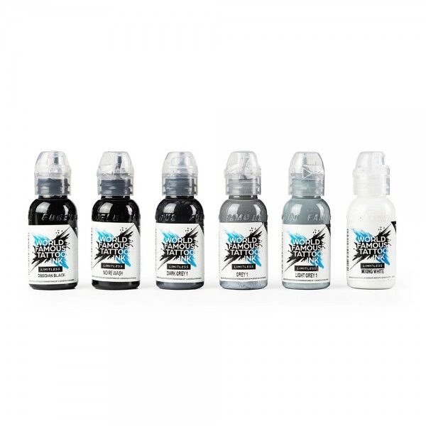 World Famous Limitless - Thomas Carli Jalier Noire Ink Set V2 - 6x30ml