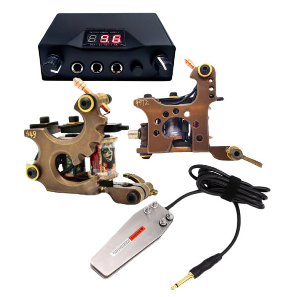 Kit Starter Completo Professionale per Tatuaggi - Pro Bobina