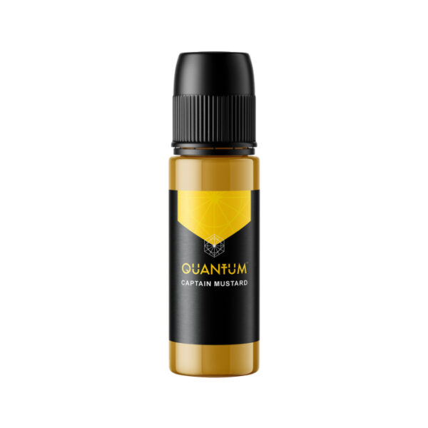 Quantum Tatto Ink (Gold Label) – Captain Mustard 30ml