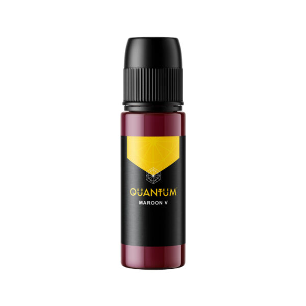 Quantum Tatto Ink (Gold Label) – Maroon V 30ml