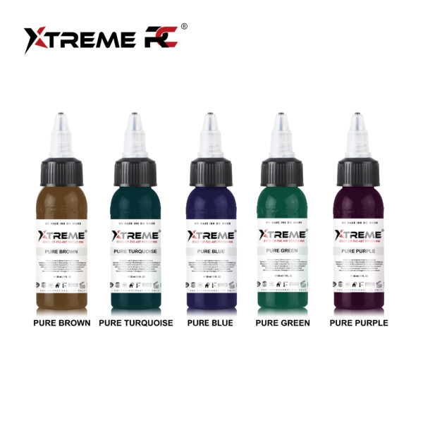 Xtreme Ink - Pure Color Set 5x30ml