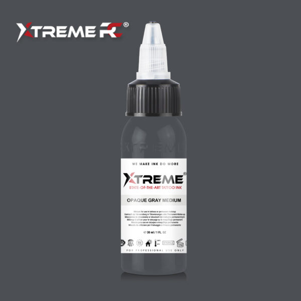 Xtreme Ink -  Opaque Gray Medium 30ml