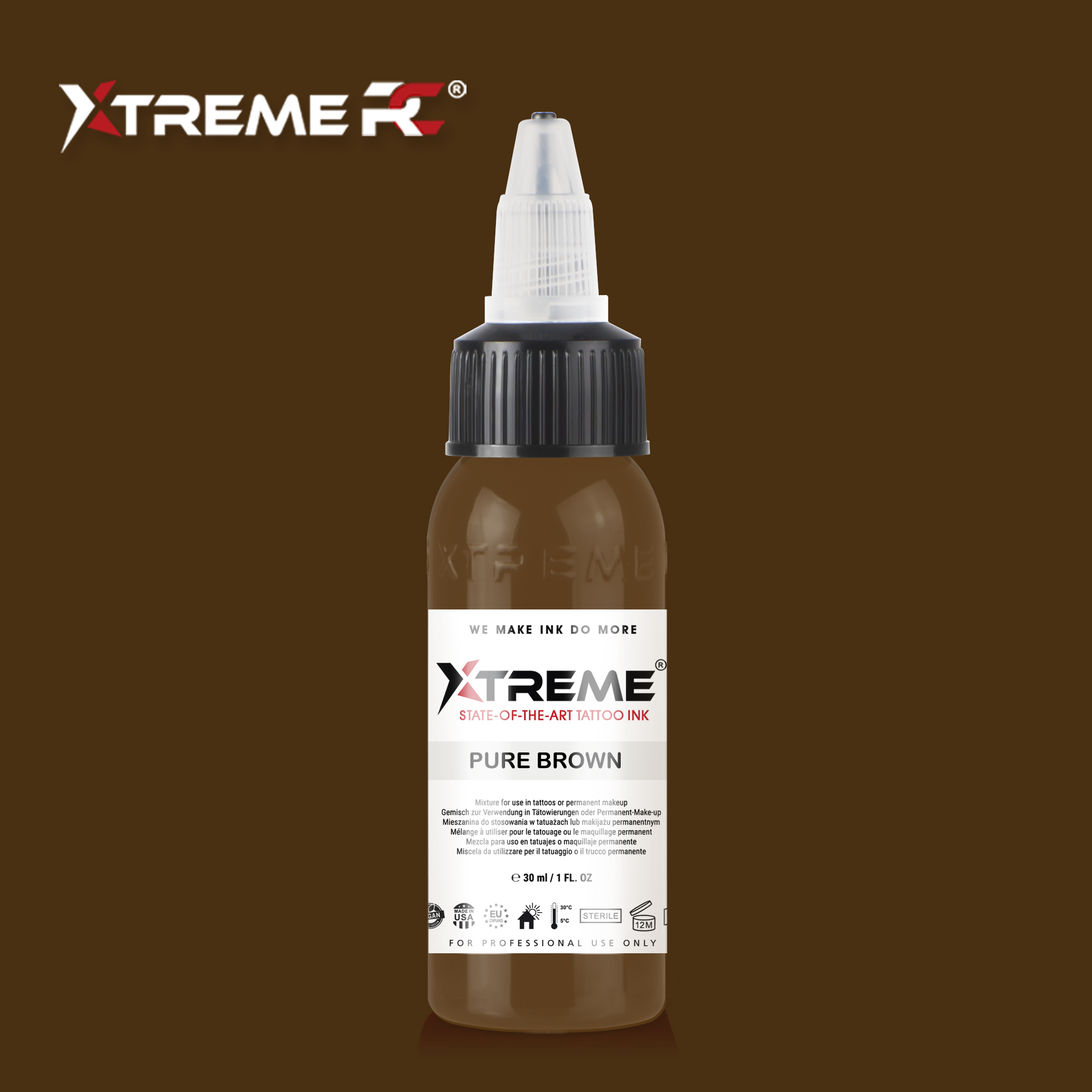 Xtreme Ink - Pure Brown 30ml