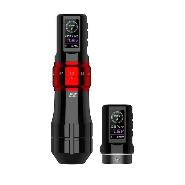 EZ P3 Pro Wireless Battery Tattoo Pen Machine Gloss - 2 Batterie