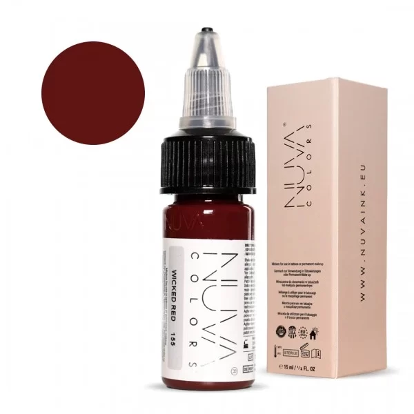 Nuva Colors - 155 Wicked Red - 15ML