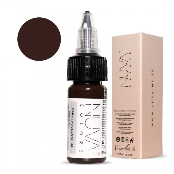 Nuva Colors - 55 Dark Chocolate - 15ML