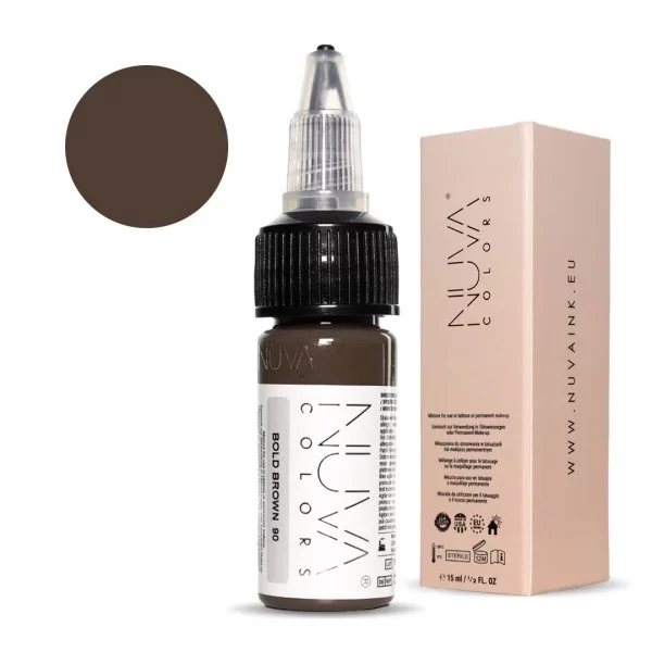 Nuva Colors - 90 Bold Brown - 15ML