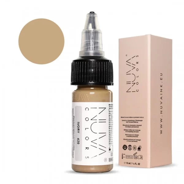 Nuva Colors - 420 Ivory  - 15ML