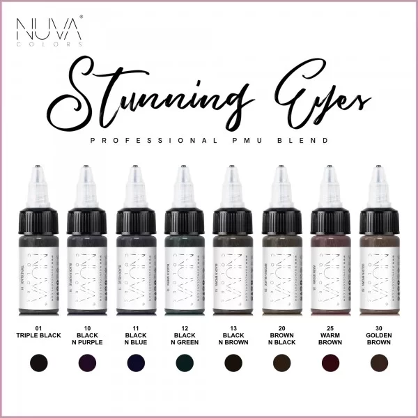 Nuva Colors - Eyeliner Collection Set - 8x15ML