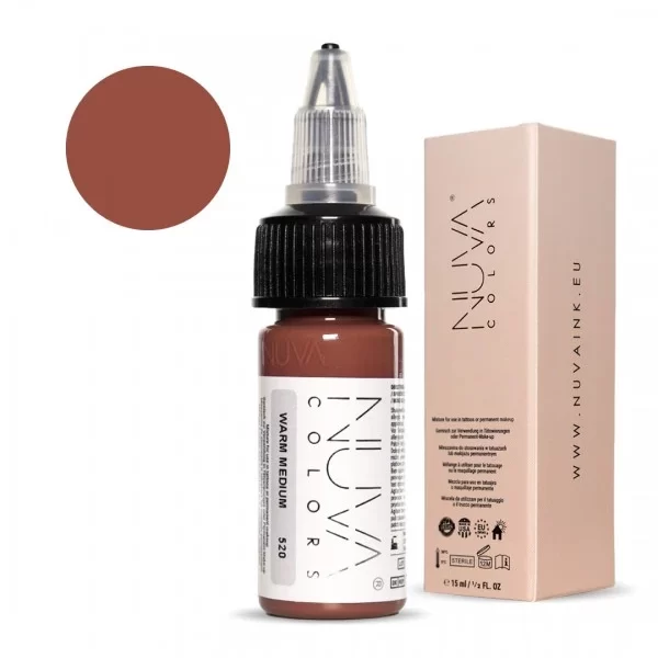Nuva Colors - 520 Warm Medium  - 15ML