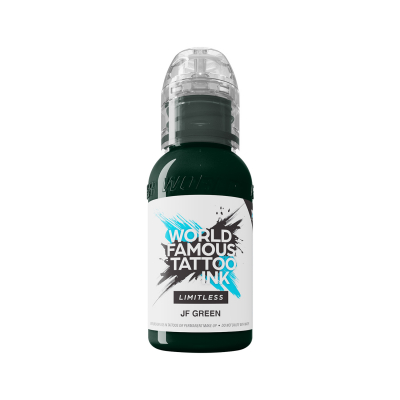 World Famous Limitless Tattoo Ink - JF Green 30ml
