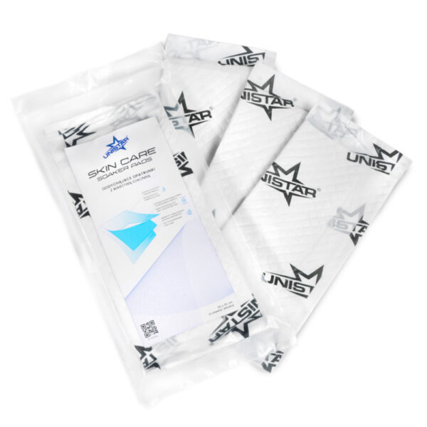 Unistar Skin Care Soaker Pads - 10 PEZZI 25 x 35 cm