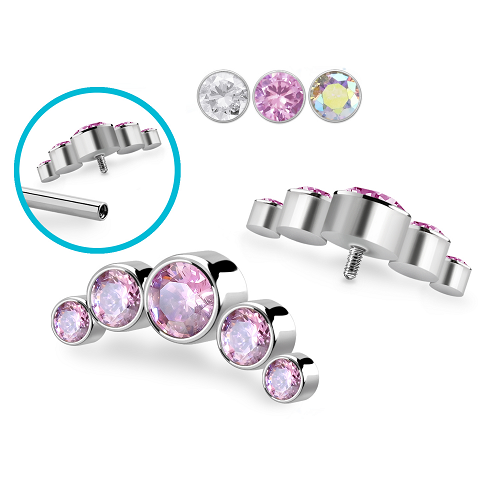 T labret Olivia Sparkle