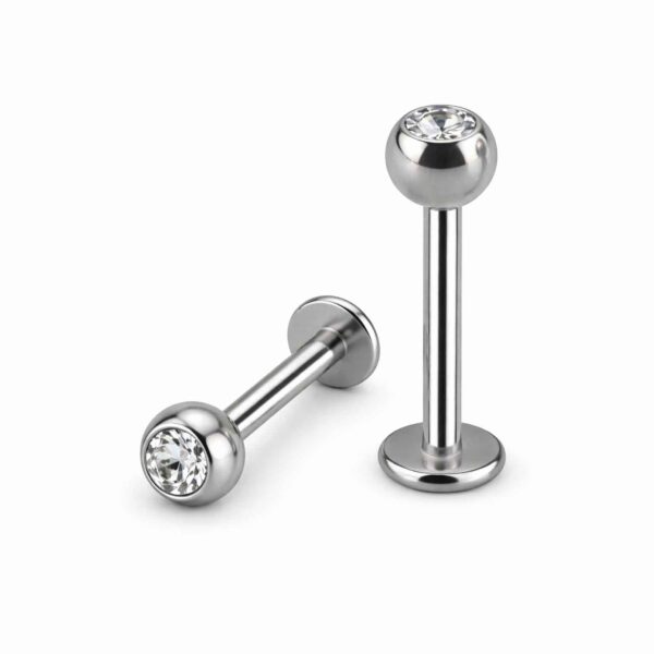 S Labret con Brillantino