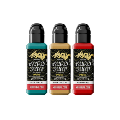 Kuro Sumi Imperial Tattoo Ink - Trad Mini Set 3x44ml