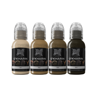World Famous Limitless - Sasha O'Kharin RGBY Green Set 4x30ml