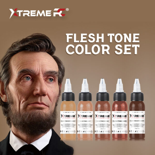 XTREME ADVANCED TATTOO INK - FLESH TONE SET 5X30ML