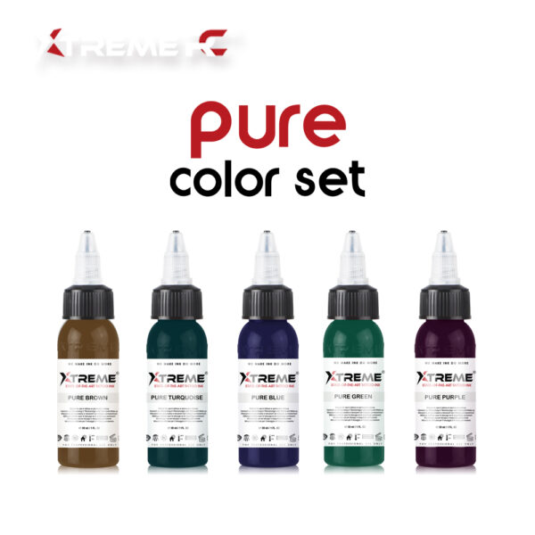 XTREME ADVANCED TATTOO INK - PURE COLOR SET