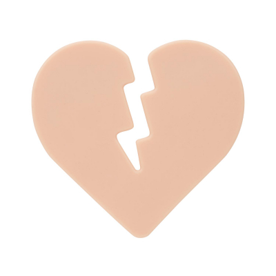 Pelle Sintetica - Broken Heart 6,75"x6,75"