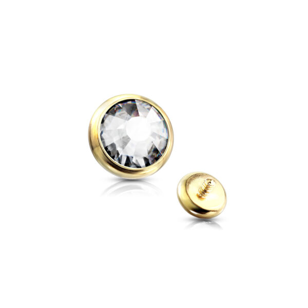 S Top Per Microdermal Gold