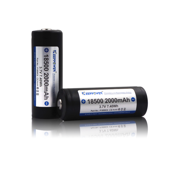 Pacco Batterie keeppower Original 18500 2000mAh