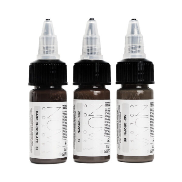 Nuva Colors Top Set Brown 3X15ml
