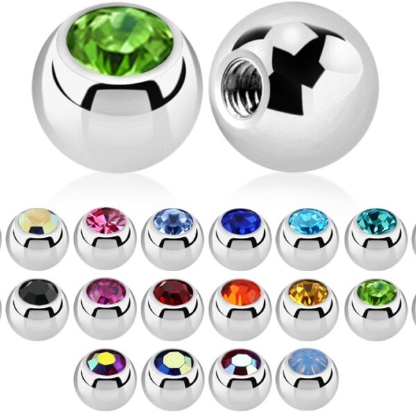 S Palline Con Brillantino