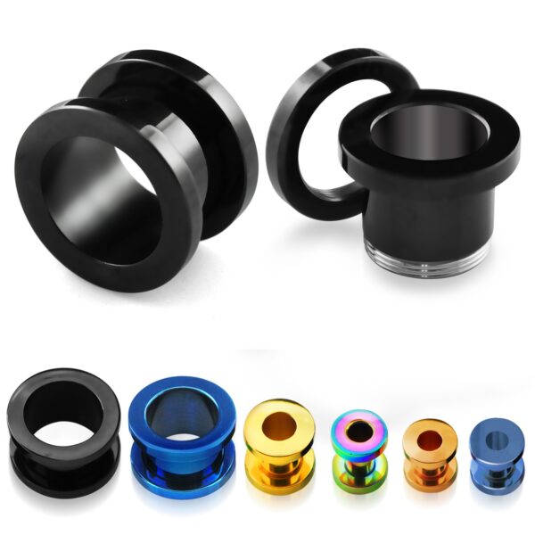 S Tunnel Flash Nero – Acciaio 316L Black