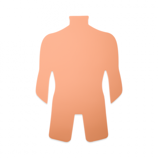 Pelle Sintetica FULL BACK - Tronco Completo/Schiena