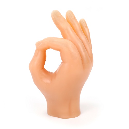 Mano in Silicone Gesto Ok